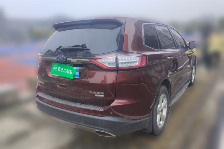 Used Ford Edge 2015 2.0T GTDi Two-Wheel-Drive Elite Edition Rear Right 45 Deg