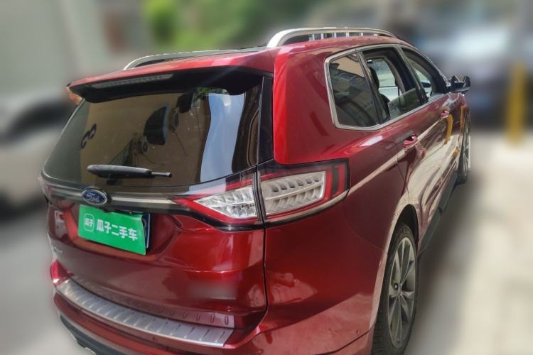 Used Ford Edge 2015 2.7T GTDi 4x4 Sporty 7-Seater Rear Right 45 Deg