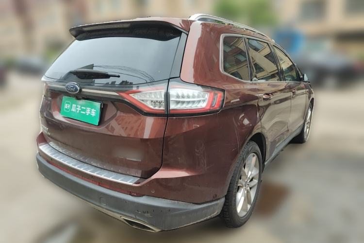 Used Ford Edge 2015 2.0T GTDi Four-Wheel Drive Prestige Model Rear Right 45 Deg