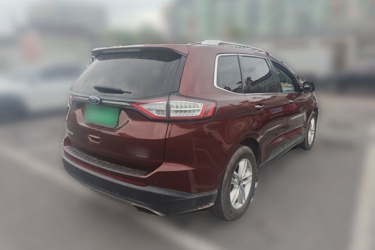 Used Ford Edge 2015 2.0T GTDi Two-Wheel-Drive Platinum Edition Rear Right 45 Deg