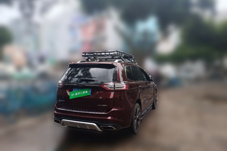 Used Ford Edge 2015 2.7T GTDi 4x4 Sporty 7-Seater Rear Right 45 Deg