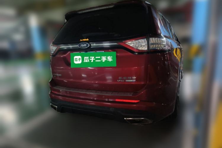 Used Ford Edge 2015 2.7T GTDi 4x4 Sporty 7-Seater Rear Right 45 Deg