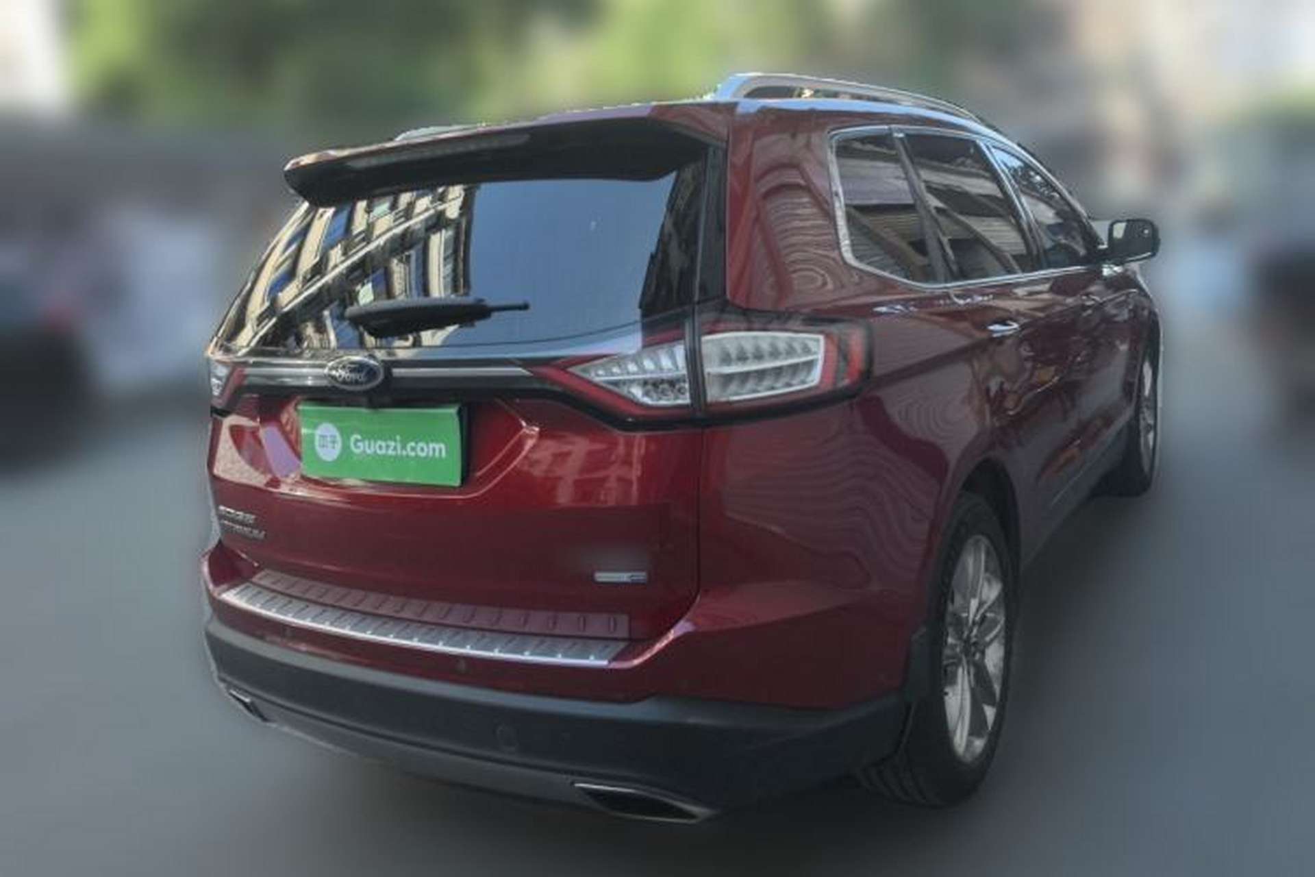Used Ford Edge 2015 2.0T GTDi Four-Wheel Drive Prestige Model Rear Right 45 Deg