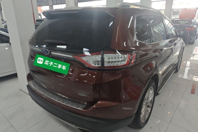 Used Ford Edge 2015 2.0T GTDi Four-Wheel Drive Prestige Model Rear Right 45 Deg