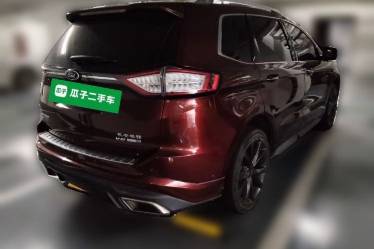 Used Ford Edge 2015 2.7T GTDi 4x4 Sporty 7-Seater Rear Right 45 Deg