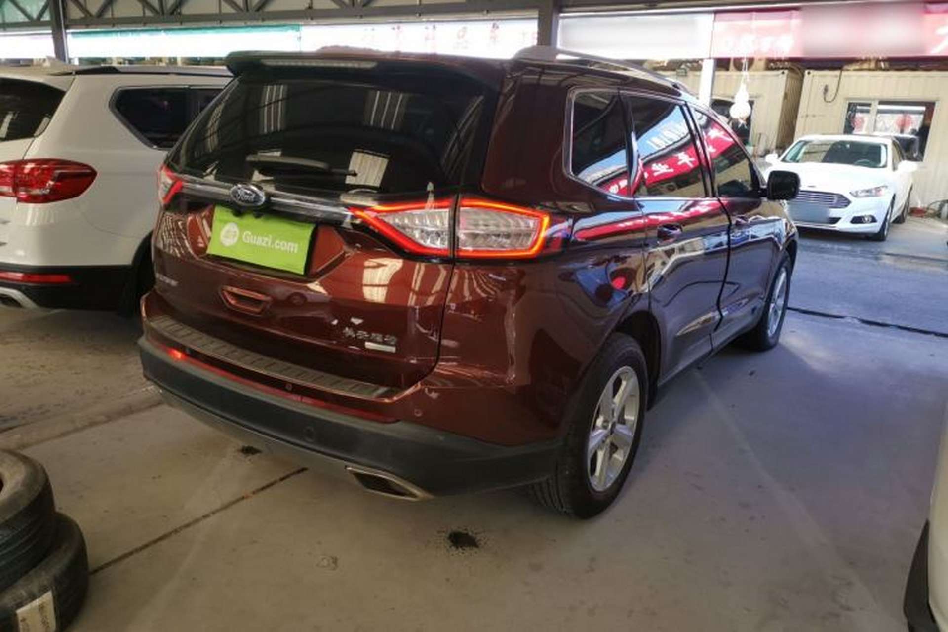 Used Ford Edge 2015 2.0T GTDi Two-Wheel-Drive Elite Edition Rear Right 45 Deg