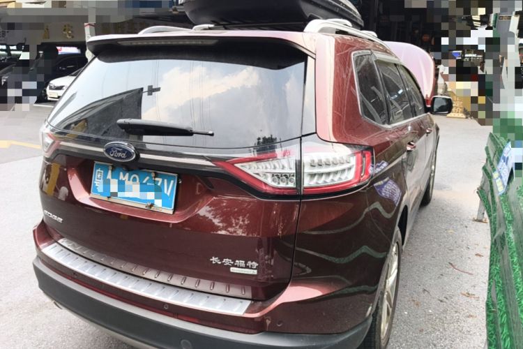 Used Ford Edge 2015 2.0T GTDi Two-Wheel-Drive High-Line Version Rear Right 45 Deg