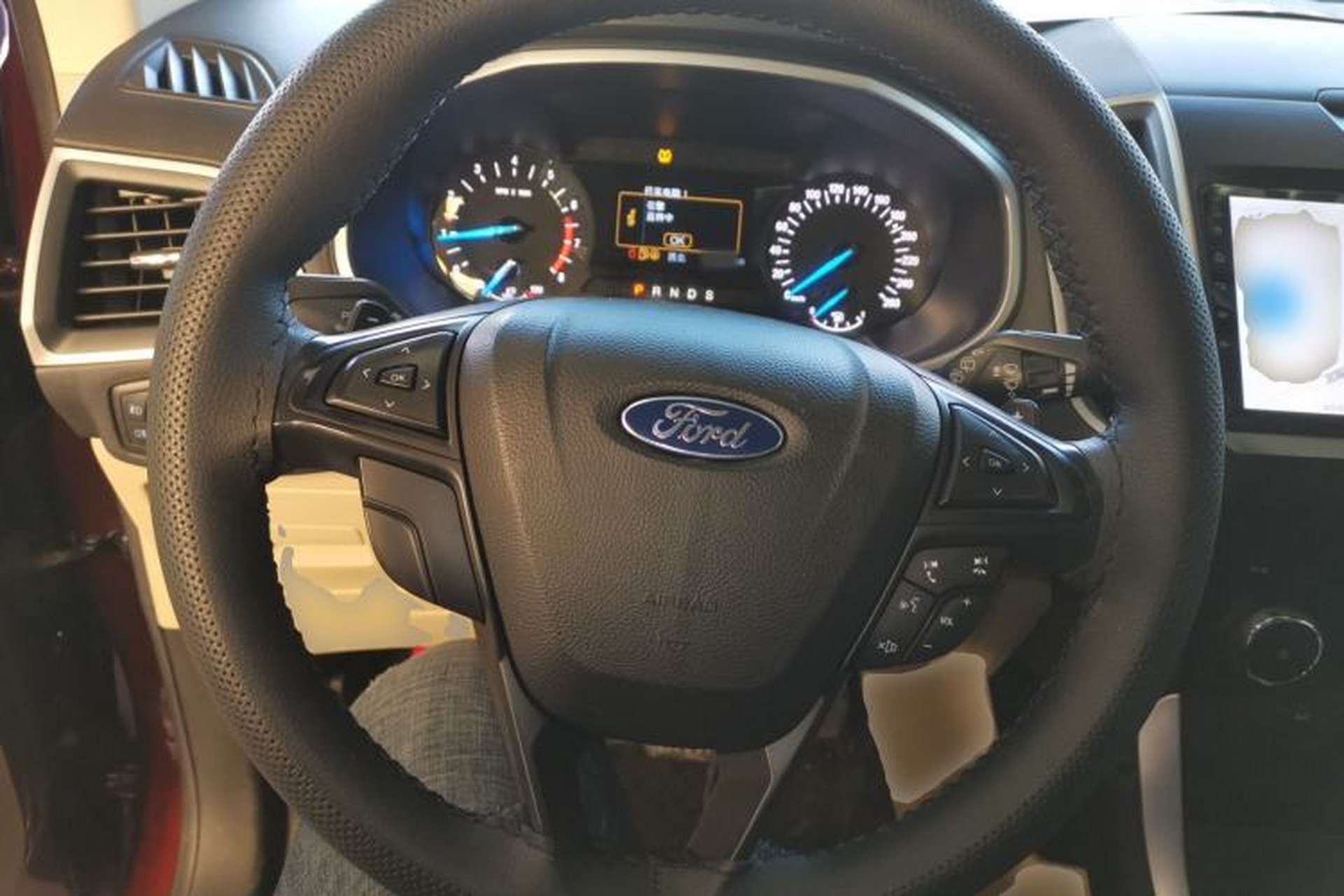 Used Ford Edge 2015 2.0T GTDi Two-Wheel-Drive Elite Edition Steering Wheel