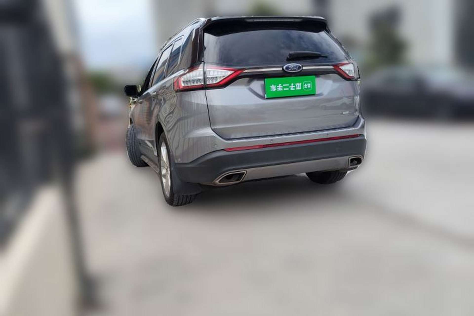 Used Ford Edge 2015 2.0T GTDi Four-Wheel Drive Prestige Model Rear Left 45 Deg