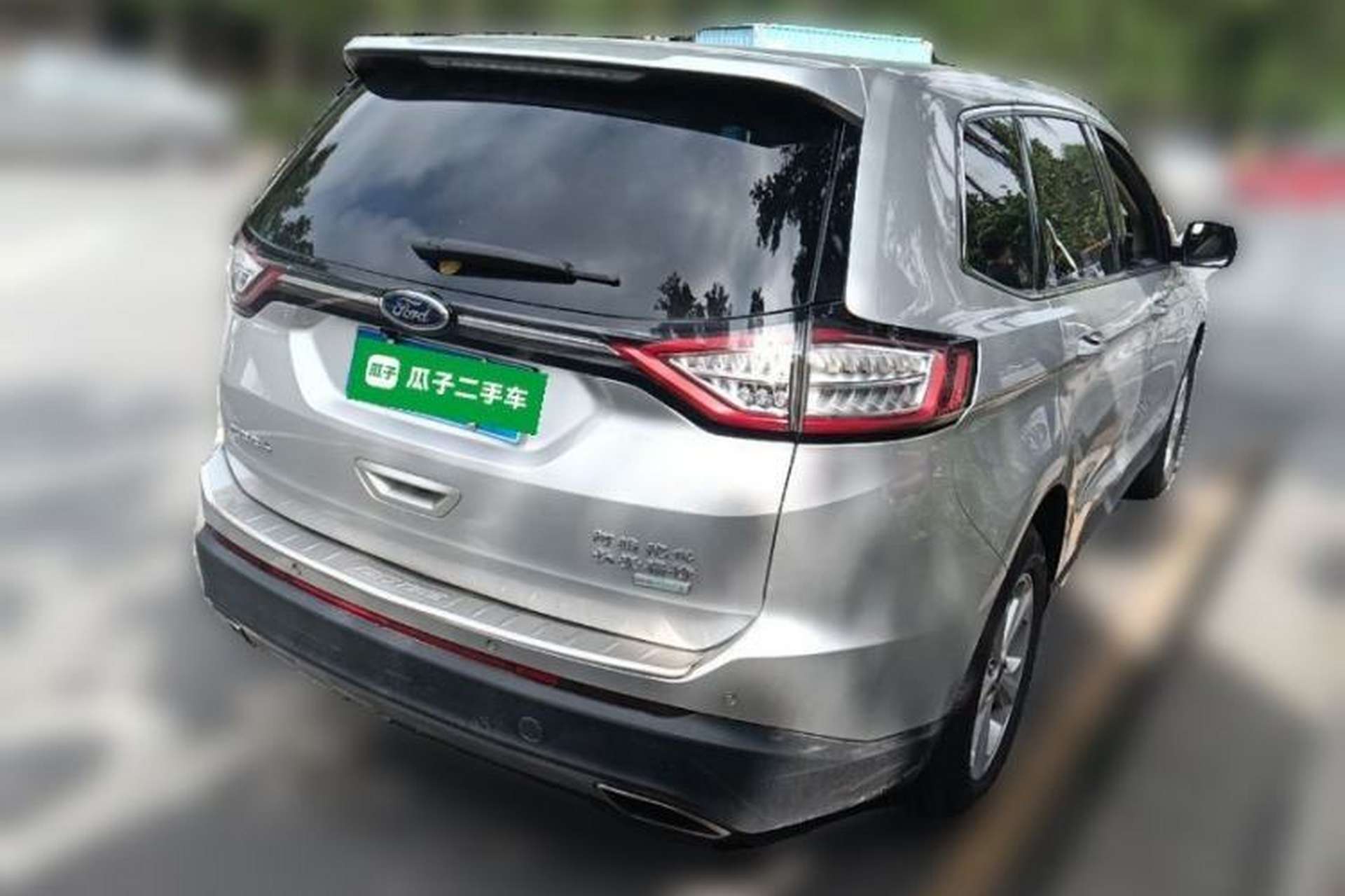 Used Ford Edge 2015 2.0T GTDi Two-Wheel-Drive Elite Edition Rear Right 45 Deg