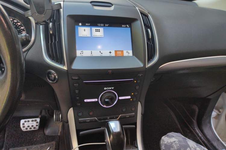 Used Ford Edge 2015 2.0T GTDi Four-Wheel Drive Prestige Model Audio And AC Panel
