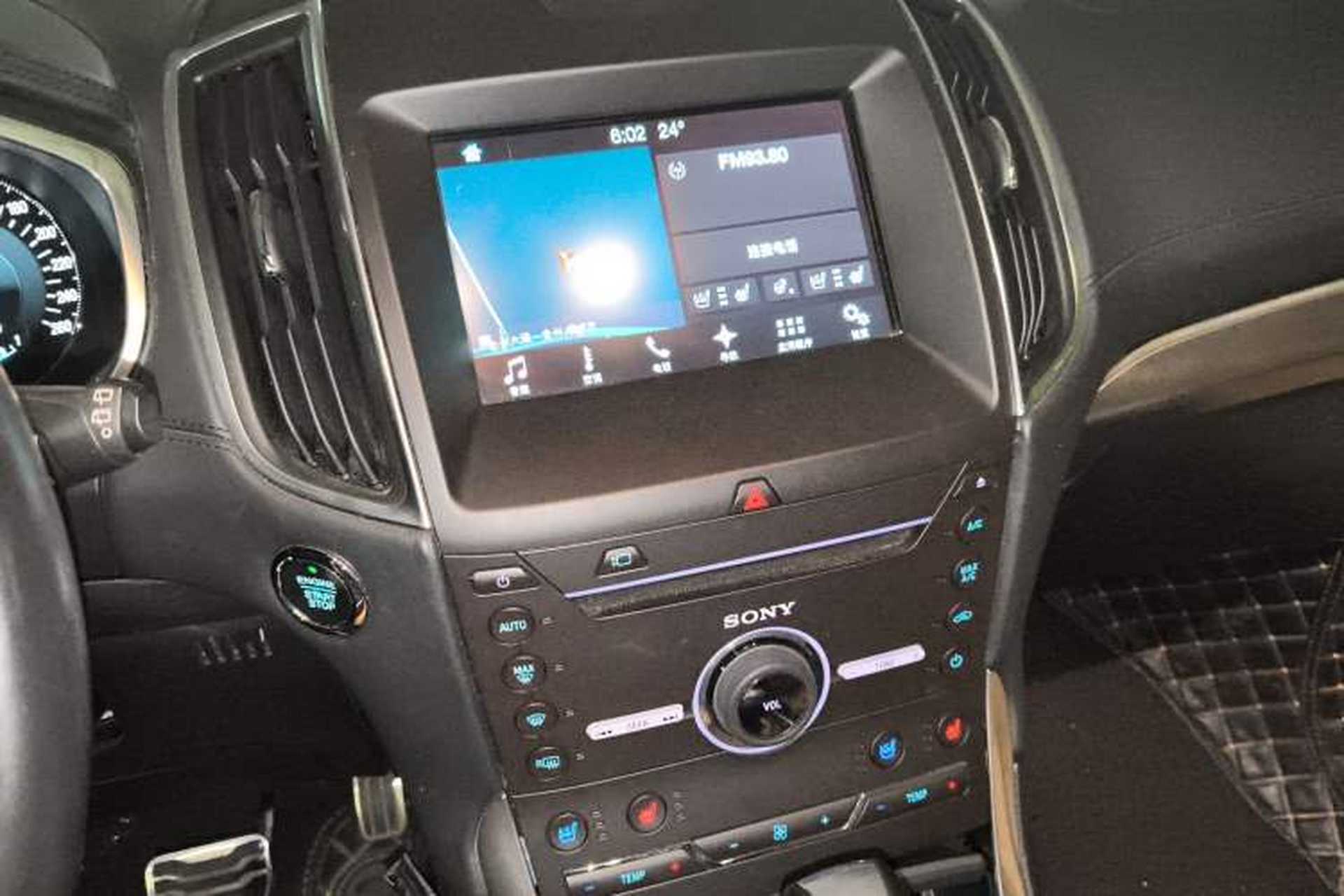 Used Ford Edge 2015 2.7T GTDi 4x4 Prestige 7-Seater Audio And AC Panel
