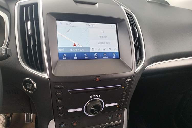 Used Ford Edge 2015 2.0T GTDi Four-Wheel Drive Prestige Model Audio And AC Panel