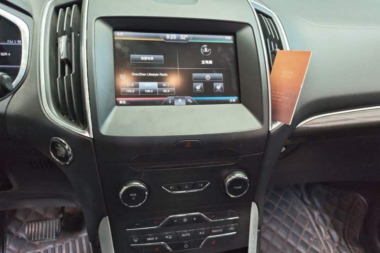 Used Ford Edge 2015 2.0T GTDi 4x4 High-Grade Model Audio And AC Panel
