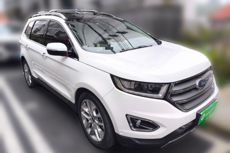 Used Ford Edge 2015 2.7T GTDi 4x4 Prestige 7-Seater Front Right 45 Deg