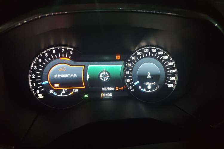Used Ford Edge 2015 2.0T GTDi Four-Wheel Drive Prestige Model Instrument Cluster