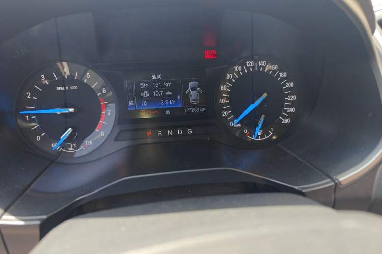 Used Ford Edge 2015 2.0T GTDi Two-Wheel-Drive Elite Edition Odometer Close Up