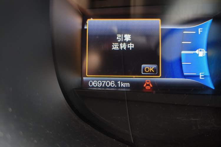 Used Ford Edge 2015 2.0T GTDi Two-Wheel-Drive High-Line Version Odometer Close Up