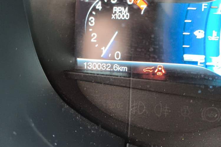 Used Ford Edge 2015 2.0T GTDi Two-Wheel-Drive High-Line Version Odometer Close Up