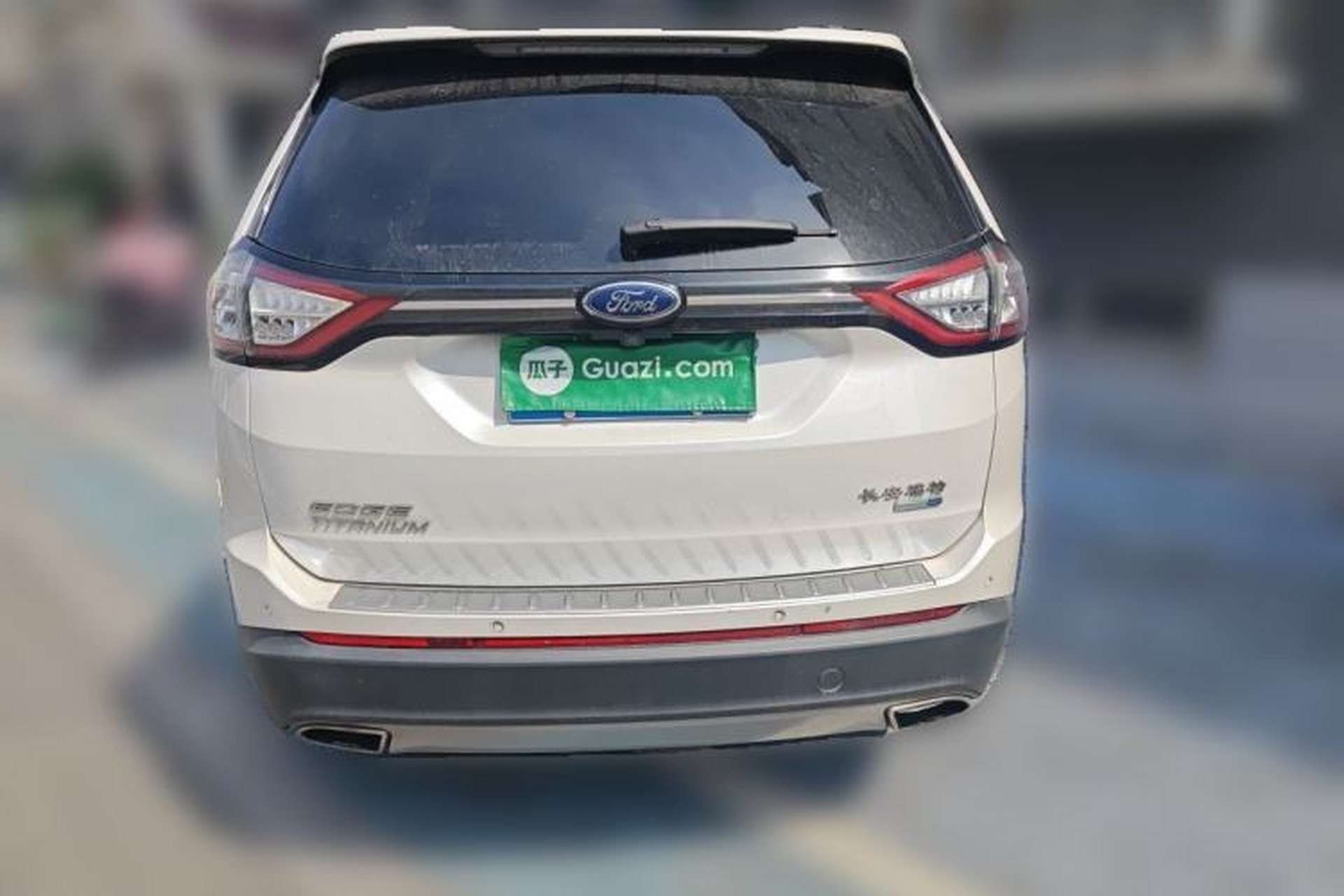 Used Ford Edge 2015 2.0T GTDi Four-Wheel Drive Prestige Model Rear