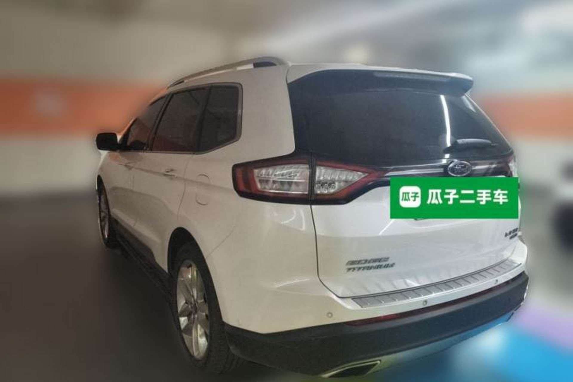 Used Ford Edge 2015 2.0T GTDi Four-Wheel Drive Prestige Model Rear Left 45 Deg