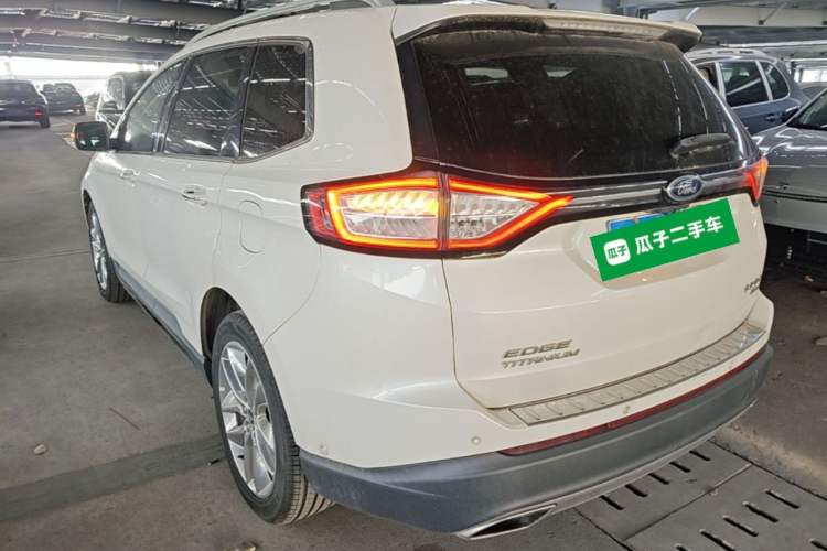 Used Ford Edge 2015 2.0T GTDi Four-Wheel Drive Prestige Model Rear Left 45 Deg