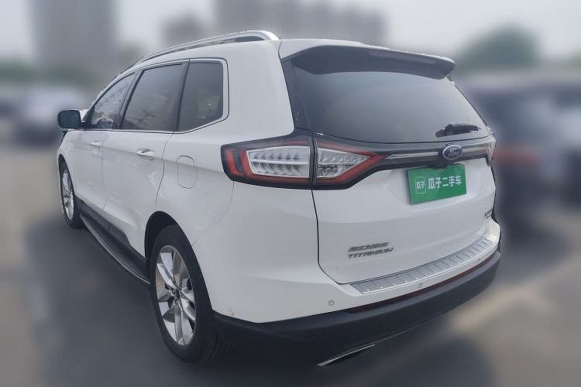 Used Ford Edge 2015 2.0T GTDi Four-Wheel Drive Prestige Model Rear Left 45 Deg