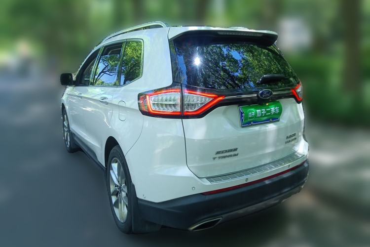 Used Ford Edge 2015 2.7T GTDi 4x4 Prestige 7-Seater Rear Left 45 Deg