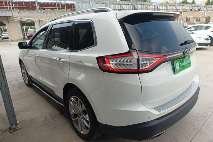 Used Ford Edge 2015 2.0T GTDi Four-Wheel Drive Prestige Model Rear Left 45 Deg