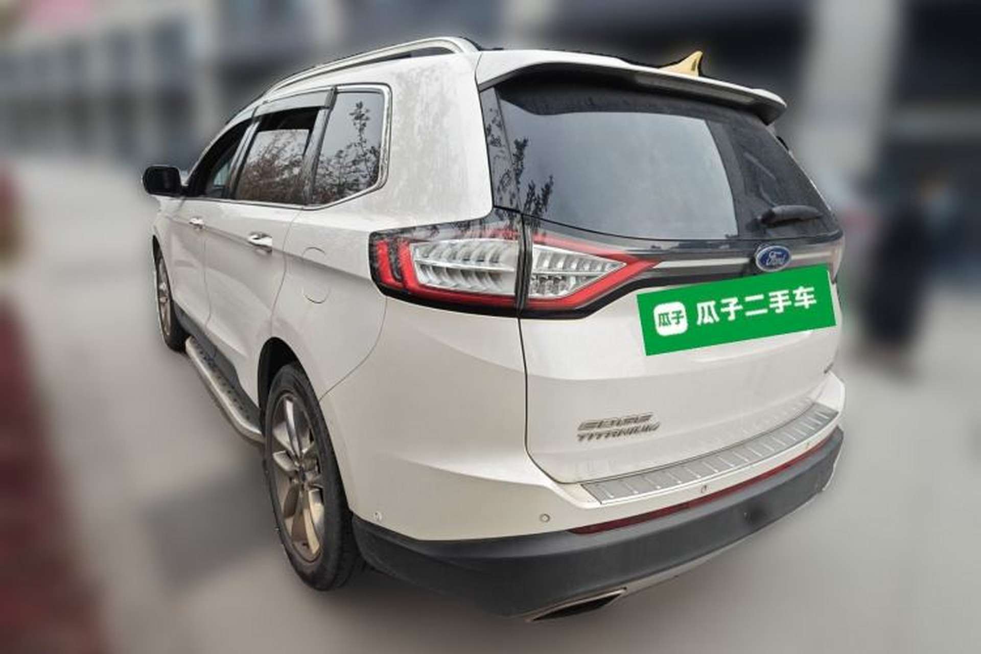 Used Ford Edge 2015 2.0T GTDi Four-Wheel Drive Prestige Model Rear Left 45 Deg