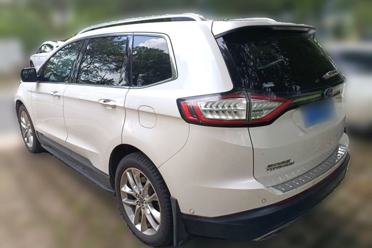 Used Ford Edge 2015 2.7T GTDi 4x4 Prestige 7-Seater Rear Left 45 Deg