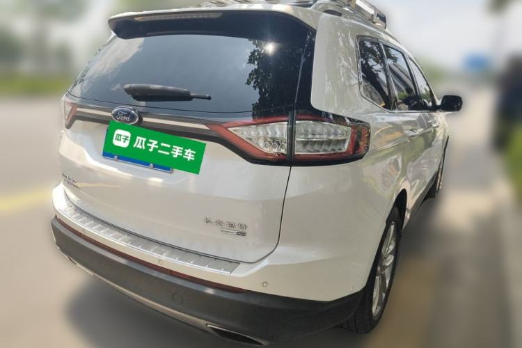 Used Ford Edge 2015 2.0T GTDi Four-Wheel Drive Prestige Model Rear Right 45 Deg
