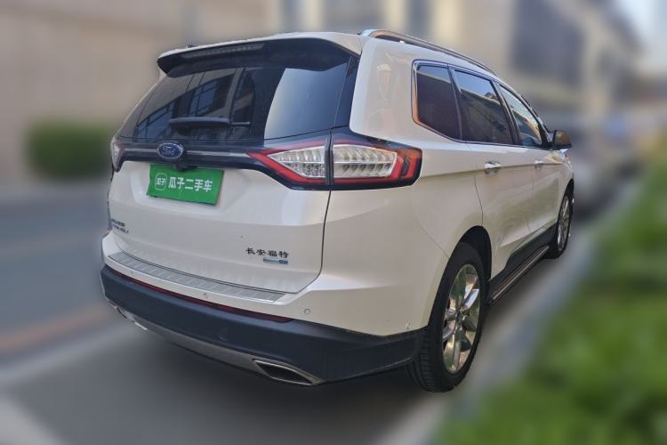Used Ford Edge 2015 2.0T GTDi Four-Wheel Drive Prestige Model Rear Right 45 Deg