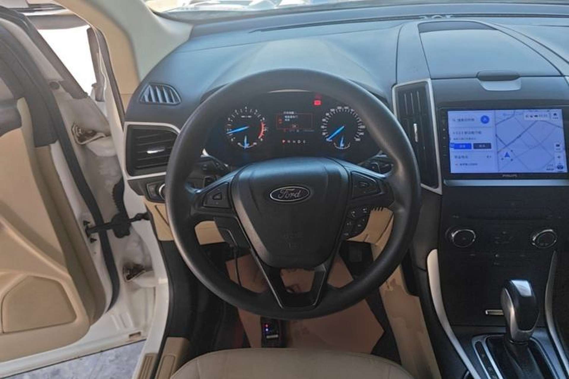 Used Ford Edge 2015 2.0T GTDi Two-Wheel-Drive Elite Edition Steering Wheel