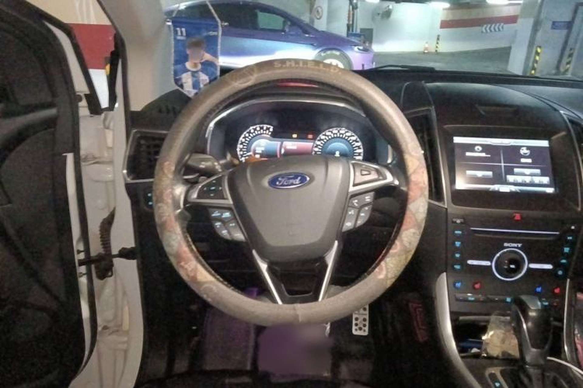 Used Ford Edge 2015 2.0T GTDi Four-Wheel Drive Prestige Model Steering Wheel