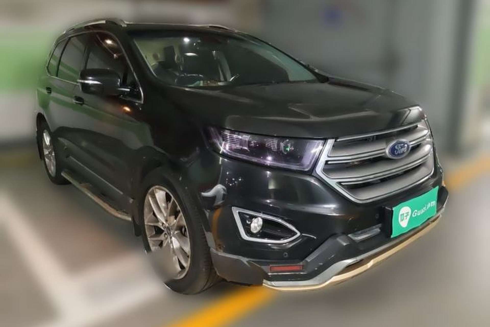 Used Ford Edge 2016 EcoBoost 245 Four-Wheel Drive Titanium 7-Seater Front Right 45 Deg