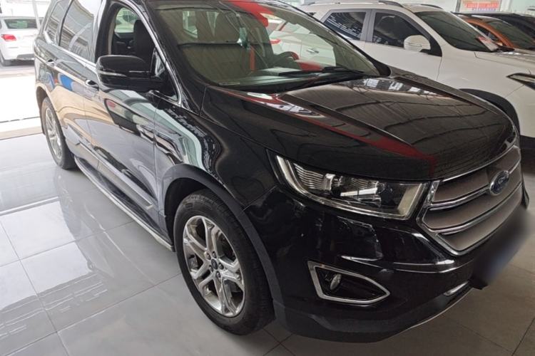 Used Ford Edge 2016 EcoBoost 245 Four-Wheel Drive Titanium Edition 7-Seater Front Right 45 Deg