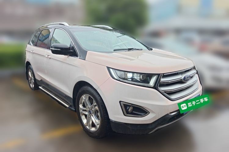 Used Ford Edge 2016 EcoBoost 245 Four-Wheel Drive Titanium Edition 7-Seater Front Right 45 Deg