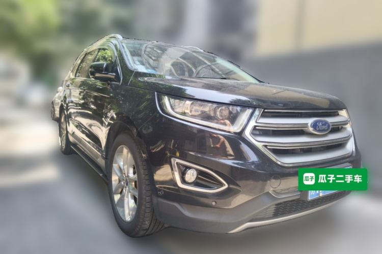 Used Ford Edge 2016 EcoBoost 245 Four-Wheel Drive Titanium 7-Seater Front Right 45 Deg