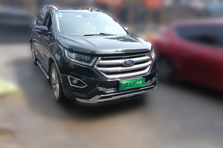 Used Ford Edge 2016 EcoBoost 245 Four-Wheel Drive Titanium 7-Seater Front Right 45 Deg