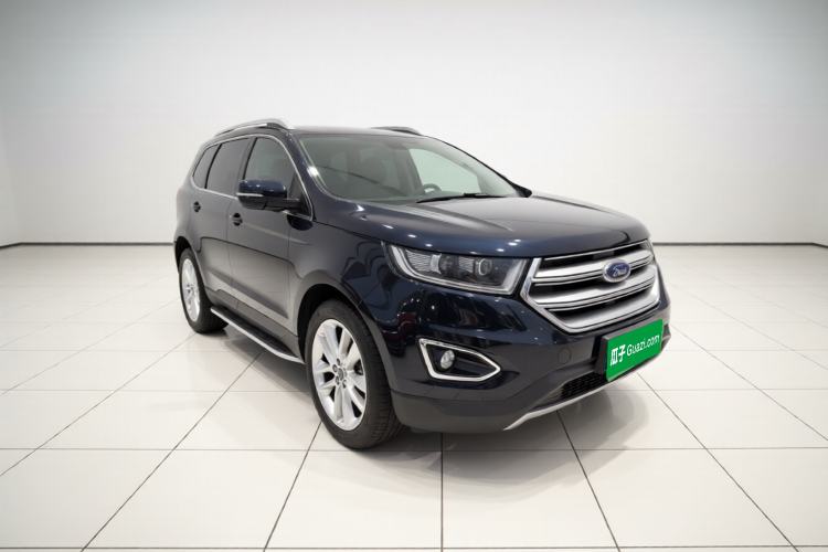 Used Ford Edge 2016 EcoBoost 245 Four-Wheel Drive Titanium 7-Seater Front Right 45 Deg