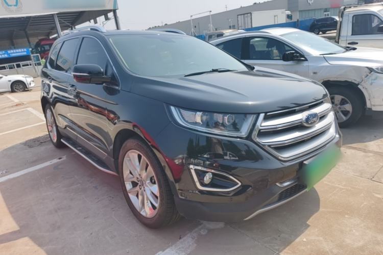 Used Ford Edge 2016 EcoBoost 245 Four-Wheel Drive Titanium 7-Seater Front Right 45 Deg