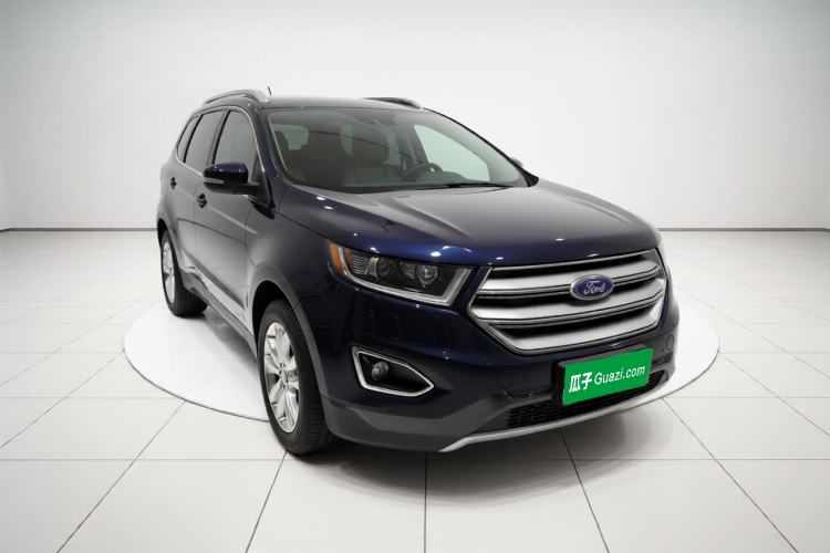 Used Ford Edge 2016 EcoBoost 245 Four-Wheel Drive Titanium Edition 7-Seater Front Right 45 Deg