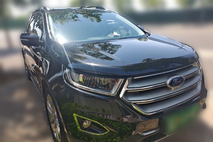 Used Ford Edge 2016 EcoBoost 245 Four-Wheel Drive Titanium 7-Seater Front Right 45 Deg