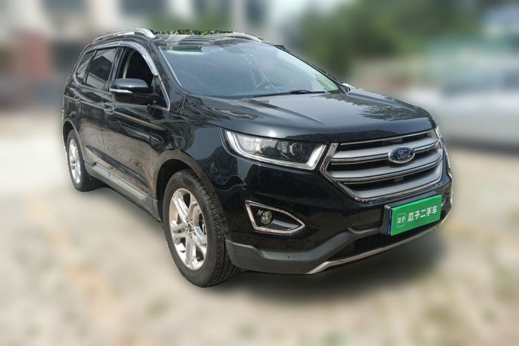 Used Ford Edge 2016 EcoBoost 245 Four-Wheel Drive Titanium Edition 7-Seater Front Right 45 Deg
