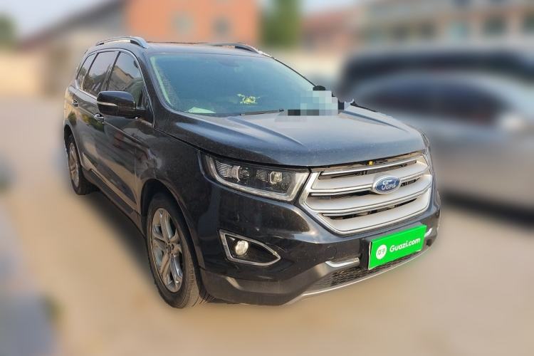 Used Ford Edge 2016 EcoBoost 245 Four-Wheel Drive Titanium Edition 7-Seater Front Right 45 Deg