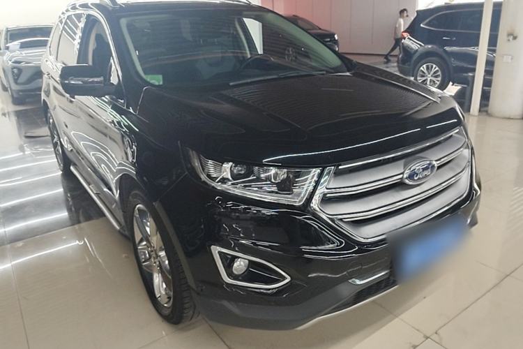 Used Ford Edge 2016 EcoBoost 245 Four-Wheel Drive Titanium 7-Seater Front Right 45 Deg