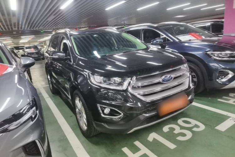 Used Ford Edge 2016 EcoBoost 245 Four-Wheel Drive Titanium Edition 7-Seater Front Right 45 Deg
