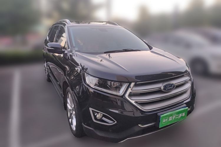 Used Ford Edge 2016 EcoBoost 245 Four-Wheel Drive Titanium 7-Seater Front Right 45 Deg