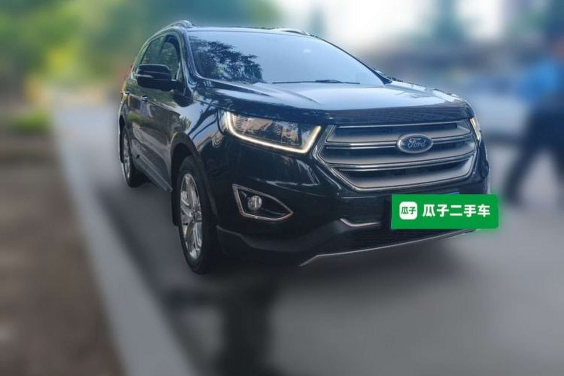 Used Ford Edge 2016 EcoBoost 245 Two-Wheel-Drive Titanium 7-Seater Front Right 45 Deg